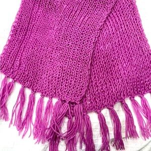 Purple 39 inch scarf